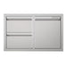 The Outdoor Plus Diamond Grills BBQ 36″ Combo Doors & Drawers The Outdoor Plus