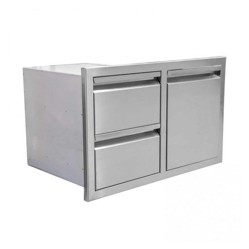 The Outdoor Plus Diamond Grills BBQ 36″ Combo Doors & Drawers The Outdoor Plus