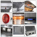 Forno Savona - 48" Wall Mount Range Hood With Baffle Filter & Back Splash FORNO