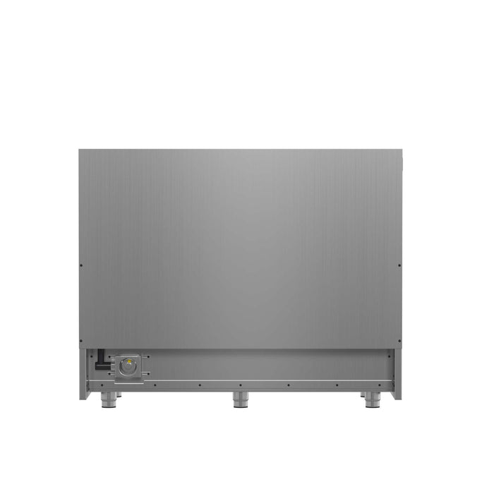 FORNO Galiano 48-inch Gas Range Stainless Steel, 8 Burners, 107,000 BTU, Griddle, 6.58 cu.ft. Double Oven FORNO