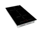 Forno Parco 12-Inch Induction Cooktop, 2 Zones, 3600W, Touch Control, 9 Power Levels & Booster Function FORNO
