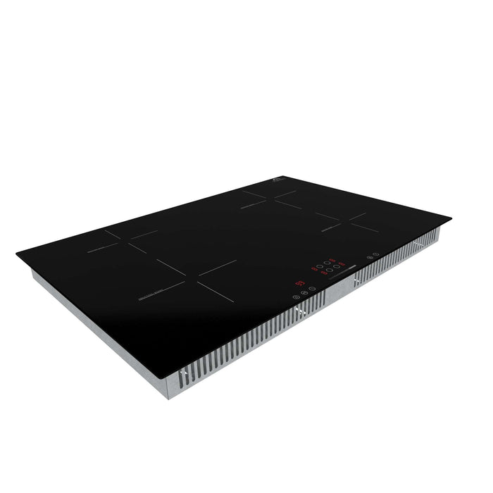 Forno Parco 30-Inch Induction Cooktop, 4 Zones, 7200W, Touch Control, 9 Power Levels & Booster Function FORNO