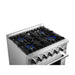 Forno Marco 30" Dual Fuel Range, 4 Burners, 37,000 BTU, 4.32 cu.ft. Convection Oven FORNO