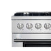 Forno Marco 36-Inch Dual Fuel Range, 6 Sealed Burners - 67,000 BTU, 5.36 cu.ft. True Convection Oven FORNO