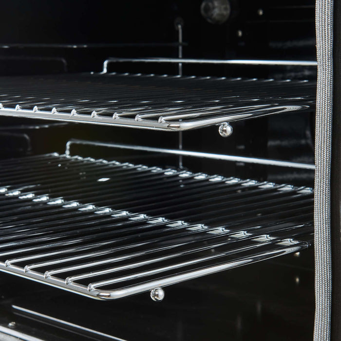 Forno Paolo 30" Freestanding Electric Range in Stainless-Steel, 4.38 cu.ft. True Convection Oven FORNO