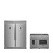 FORNO Premium 2-Piece Kitchen Bundle - Galiano 48" Gas Range, 60" Side-by-Side Refrigerator FORNO