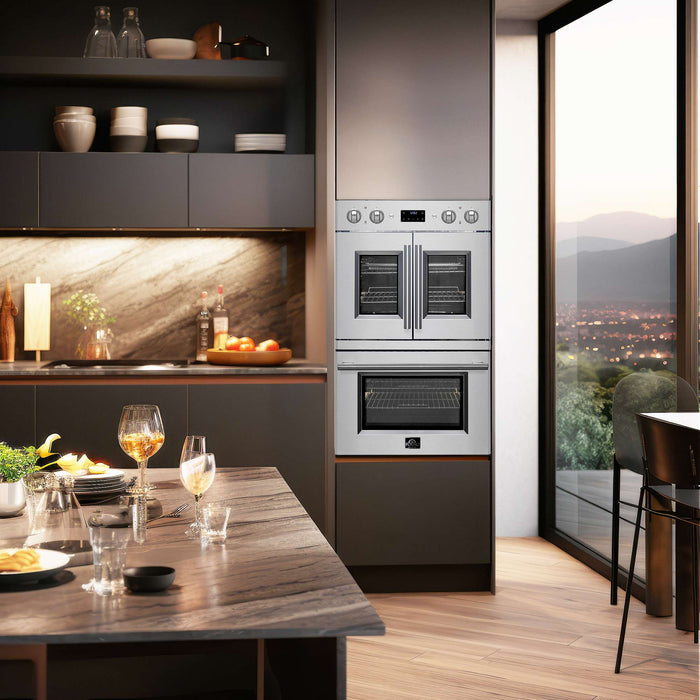 Forno Asti 30" Electric French Door Double Oven FORNO