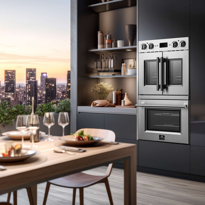 Forno Gallico 30" Electric French Door Double Oven FORNO
