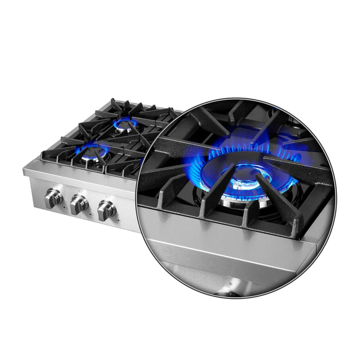 Forno Cossato Alta Qualita 36" Pro-Style Gas Rangetop FORNO