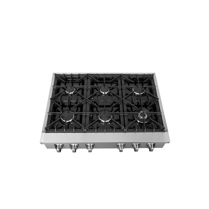 Forno Cossato Alta Qualita 36" Pro-Style Gas Rangetop FORNO