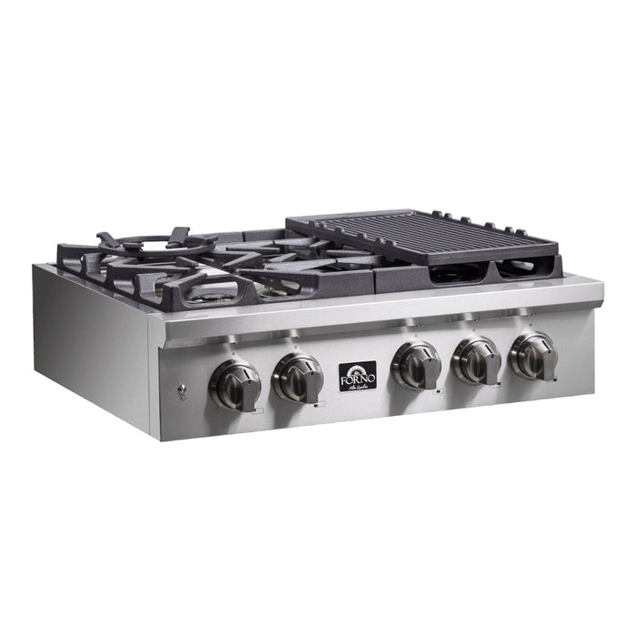 Forno Spezia Alta Qualita 30" Pro-Style Gas Rangetop FORNO