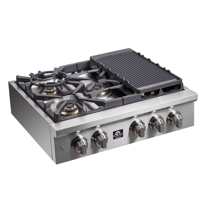 Forno Spezia Alta Qualita 30" Pro-Style Gas Rangetop FORNO