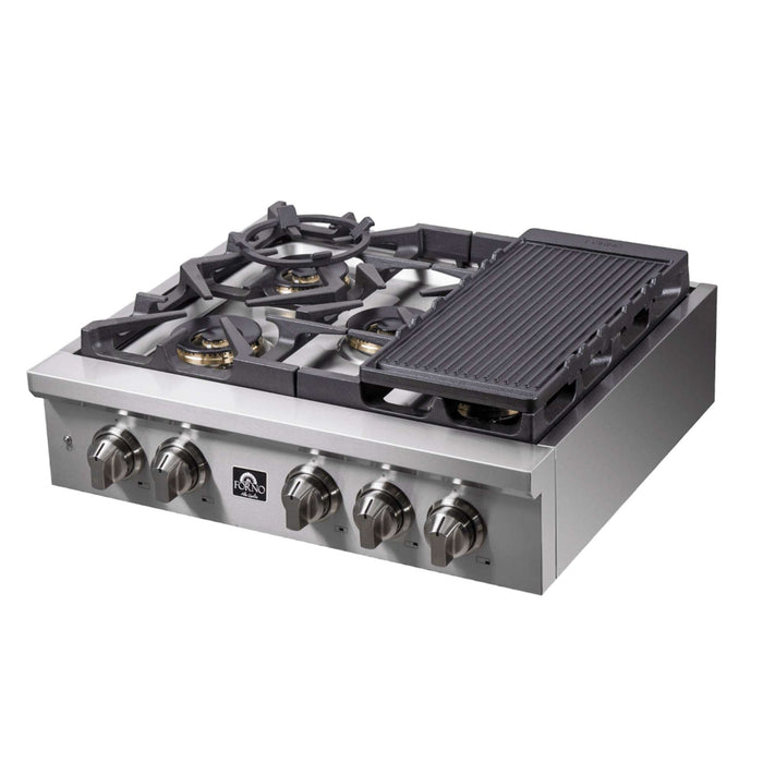 Forno Spezia Alta Qualita 30" Pro-Style Gas Rangetop FORNO