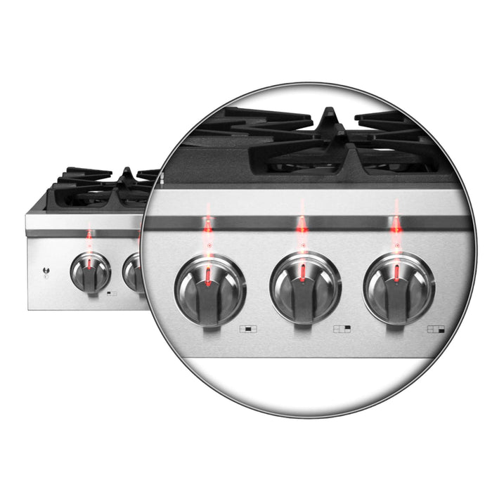 Forno Spezia Alta Qualita 30" Pro-Style Gas Rangetop FORNO