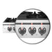Forno Spezia Alta Qualita 30" Pro-Style Gas Rangetop FORNO