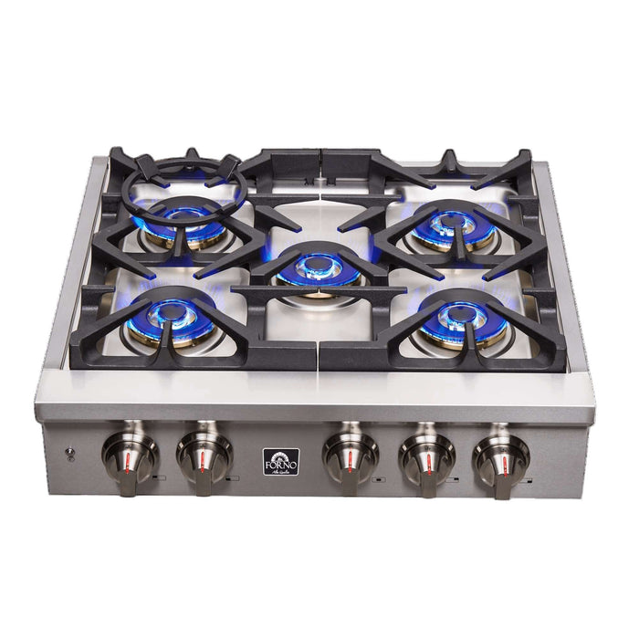 Forno Spezia Alta Qualita 30" Pro-Style Gas Rangetop FORNO