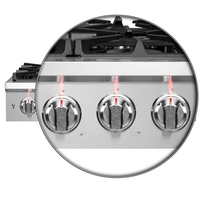 Forno Spezia Alta Qualita 36" Pro-Style Gas Rangetop FORNO