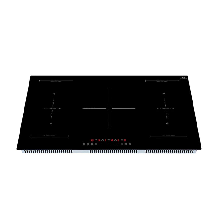 Forno Ornonzo 36-Inch Induction Cooktop, 5 Zones, 2 Flex-Zones, 10200W, Touch Control, 9 Power Levels FORNO