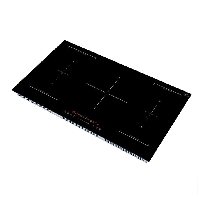 Forno Ornonzo 36-Inch Induction Cooktop, 5 Zones, 2 Flex-Zones, 10200W, Touch Control, 9 Power Levels FORNO