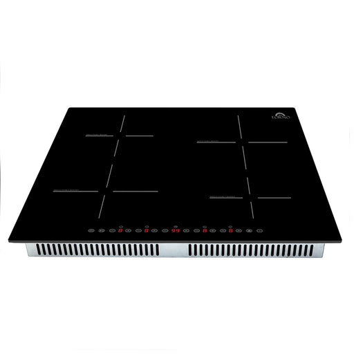 Forno Parco 24-Inch Induction Cooktop, 4 Zones, 7200W, Touch Control, 9 Power Levels & Booster Function FORNO