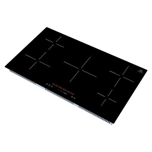 Forno Parco 36-Inch Induction Cooktop, 5 Zones, 10200W, Touch Control, 9 Power Levels & Booster Function FORNO