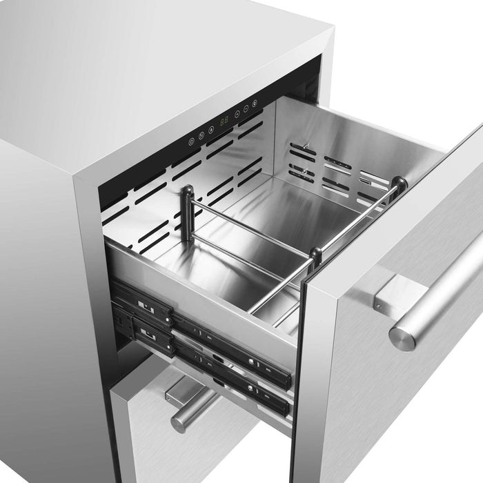 Forno Como 24" Indoor Outdoor Drawer Refrigerator, 4.87 cu.ft. FORNO