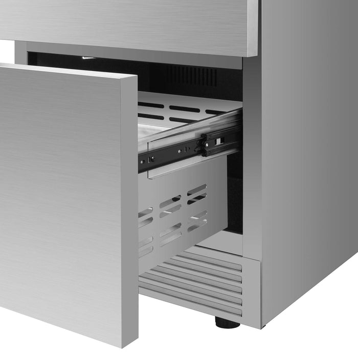 Forno Como 24" Indoor Outdoor Drawer Refrigerator, 4.87 cu.ft. FORNO