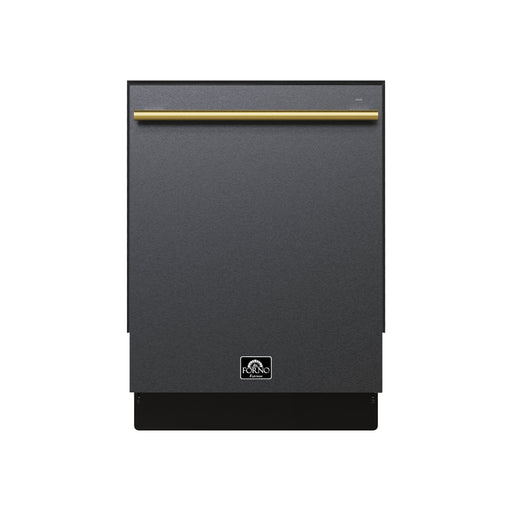 Romano Espresso 24" Built-In Black Dishwasher FORNO