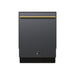 Romano Espresso 24" Built-In Black Dishwasher FORNO