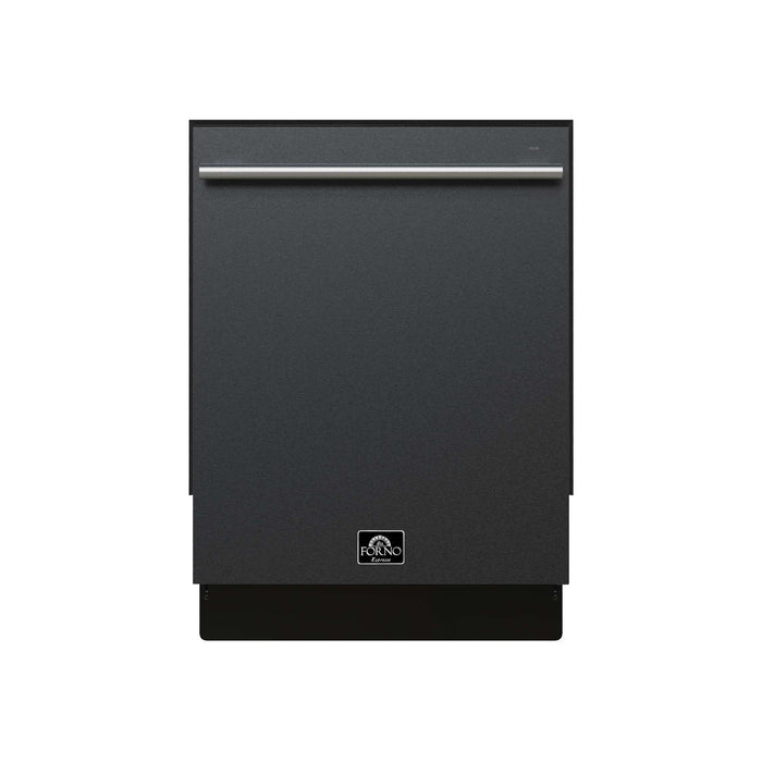Romano Espresso 24" Built-In Black Dishwasher FORNO