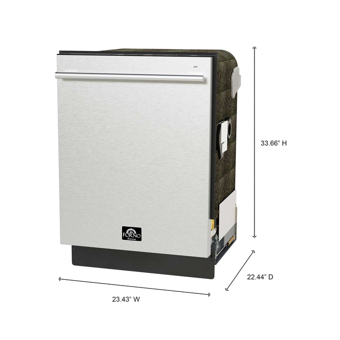 Romano 24" Built-In Stainless Steel Dishwasher FORNO