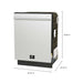 Romano 24" Built-In Stainless Steel Dishwasher FORNO