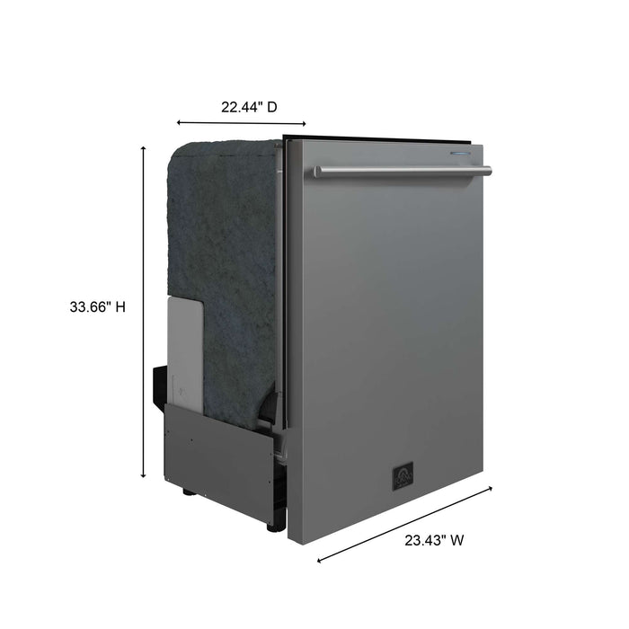 Romano 24" Built-In Stainless Steel Dishwasher FORNO