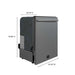 Romano 24" Built-In Stainless Steel Dishwasher FORNO