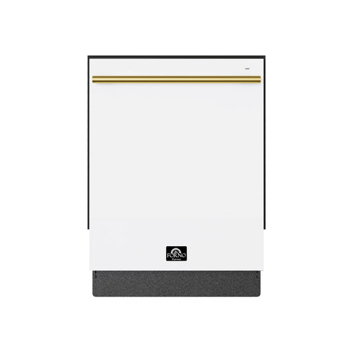 Romano Espresso 24" Built-In White Dishwasher FORNO