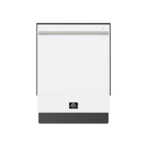 Romano Espresso 24" Built-In White Dishwasher FORNO