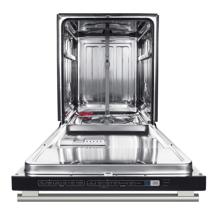 Forno Pozzo 24 " Built-In Tall Tub Top Control White Dishwasher, 49 dBA FORNO