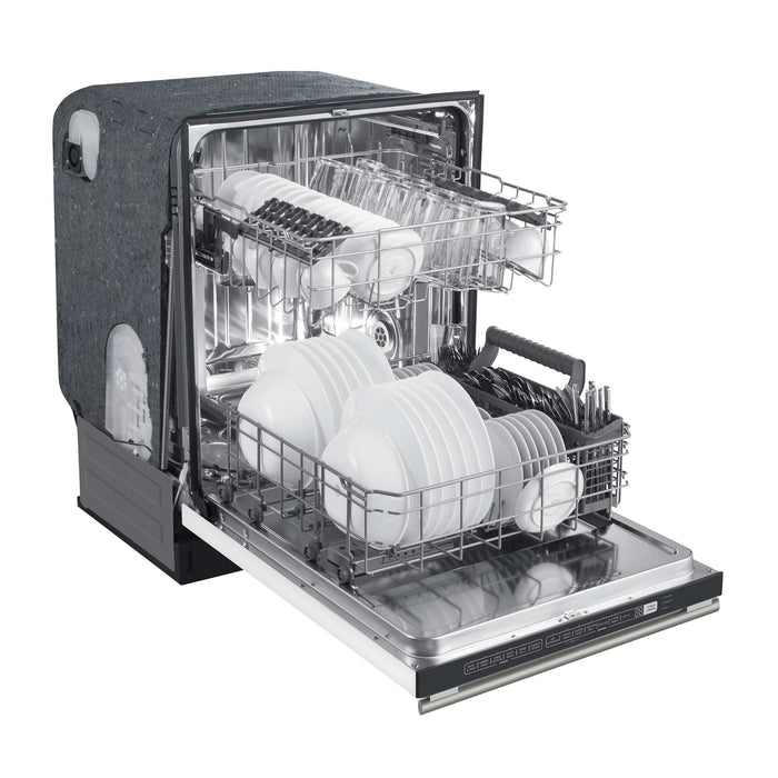 Forno Pozzo 24 " Built-In Tall Tub Top Control White Dishwasher, 49 dBA FORNO