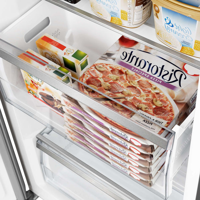 Forno Maderno 28" Built-In Convertible Refrigerator, 13.6 cu.ft. Right Swing with Decorative Grill - 32" Wide FORNO