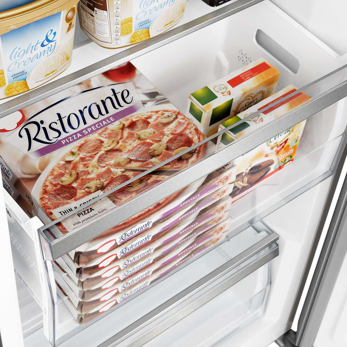 Forno Maderno 2-28 " Wide Units with Decorative Trim - 84" High Convertible Refrigerator/Freezer, 27.2 cu.ft FORNO