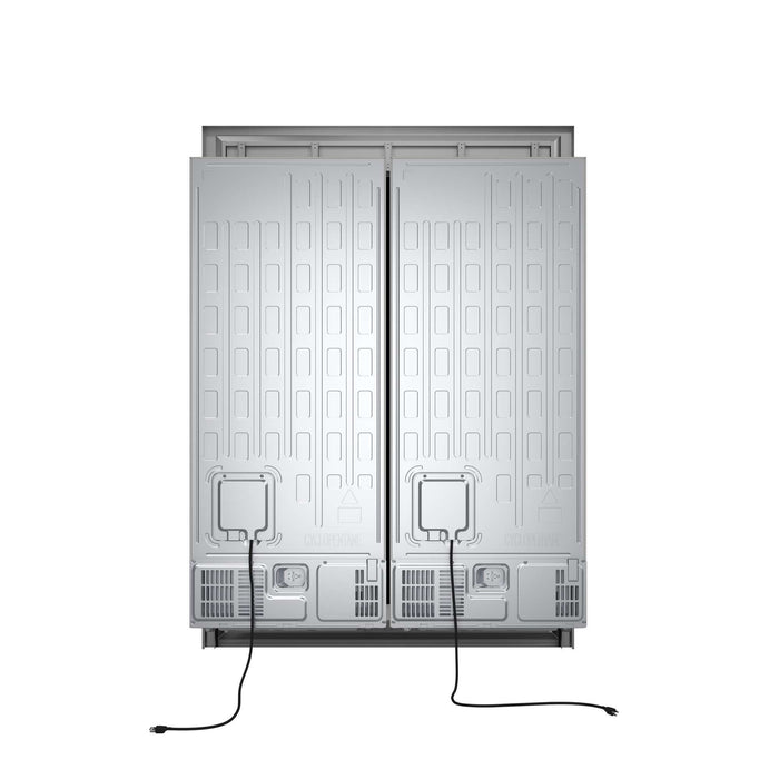 Forno Maderno 2-28 " Wide Units with Decorative Trim - 84" High Convertible Refrigerator/Freezer, 27.2 cu.ft FORNO