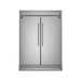 Forno Maderno 2-28 " Wide Units with Decorative Trim - 84" High Convertible Refrigerator/Freezer, 27.2 cu.ft FORNO