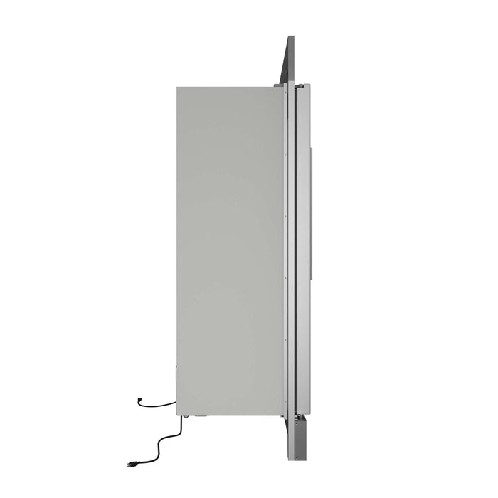 Forno Maderno 2-28 " Wide Units with Decorative Trim - 84" High Convertible Refrigerator/Freezer, 27.2 cu.ft FORNO