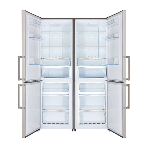 Forno Guardia 46.8" - Two 23.6" Bottom Freezer Refrigerators, Total of 21.6 cu.ft FORNO