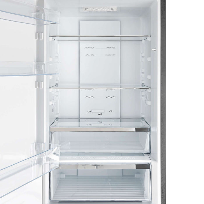 Forno Guardia 46.8" - Two 23.6" Bottom Freezer Refrigerators, Total of 21.6 cu.ft FORNO