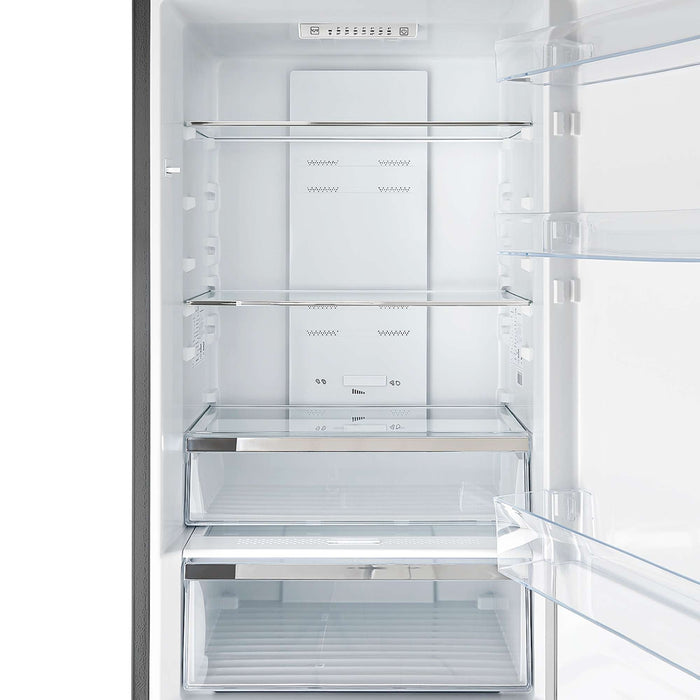 Forno Guardia 46.8" - Two 23.6" Bottom Freezer Refrigerators, Total of 21.6 cu.ft FORNO