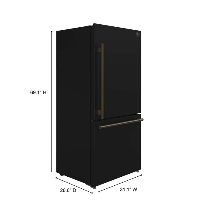 Forno Milano Espresso 31" Black 17.2 cu. ft FORNO