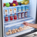Forno Milano Espresso 31" Stainless 17.2 cu. ft. Right Swing Bottom Freezer Refrigerator FORNO