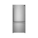 Forno Milano Espresso 31" Stainless 17.2 cu. ft. Right Swing Bottom Freezer Refrigerator FORNO