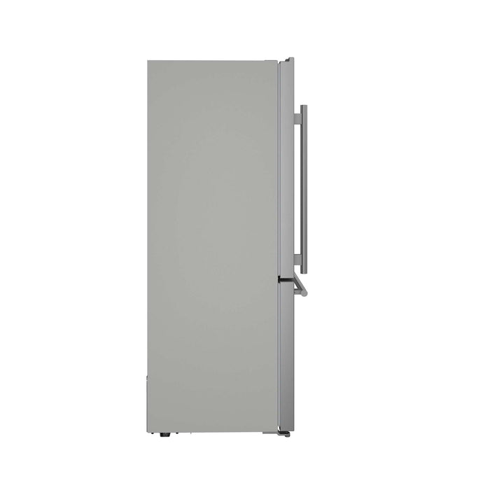 Forno Milano Espresso 31" Stainless 17.2 cu. ft. Right Swing Bottom Freezer Refrigerator FORNO